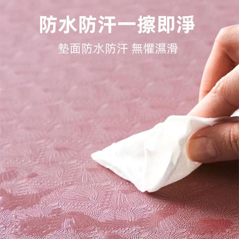 跳繩墊🔥真便宜現貨🔥減震降噪 加厚8MM 高回彈緩震跳繩墊 隔音減震墊 止滑瑜珈墊 健身地墊 隔音墊 靜音跳操運動墊-細節圖7