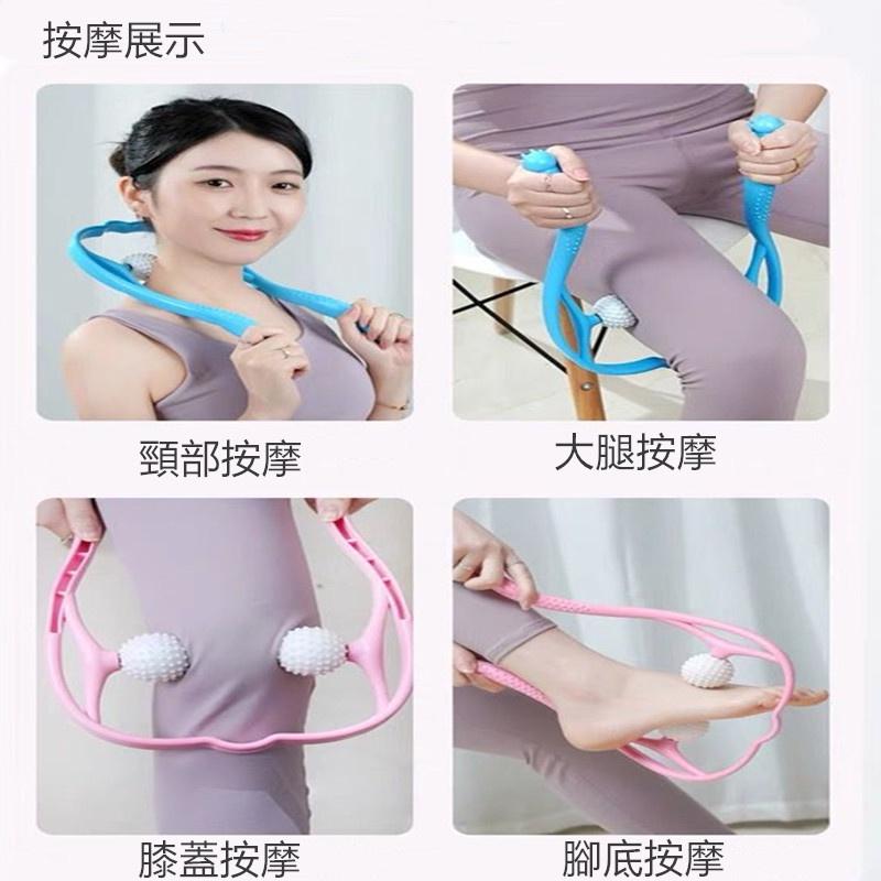 頸部按摩器🔥真便宜現貨🔥夾脖子神器 頸椎按摩器 肩頸夾 穴位肩頸按摩 U型頸部揉捏夾U型手動按摩器-細節圖8