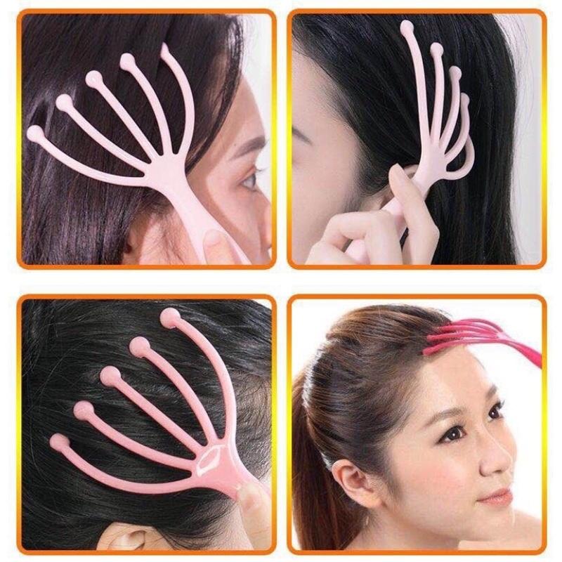 頭部按摩爪🔥真便宜現貨🔥五爪按摩器 手動按摩梳 抓癢器 滾珠按摩器  頭皮按摩器 頭部按摩器 頭部按摩爪-細節圖7