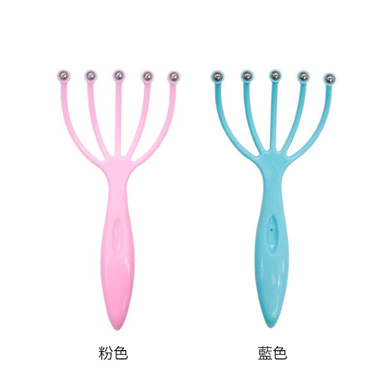 頭部按摩爪🔥真便宜現貨🔥五爪按摩器 手動按摩梳 抓癢器 滾珠按摩器  頭皮按摩器 頭部按摩器 頭部按摩爪-細節圖9