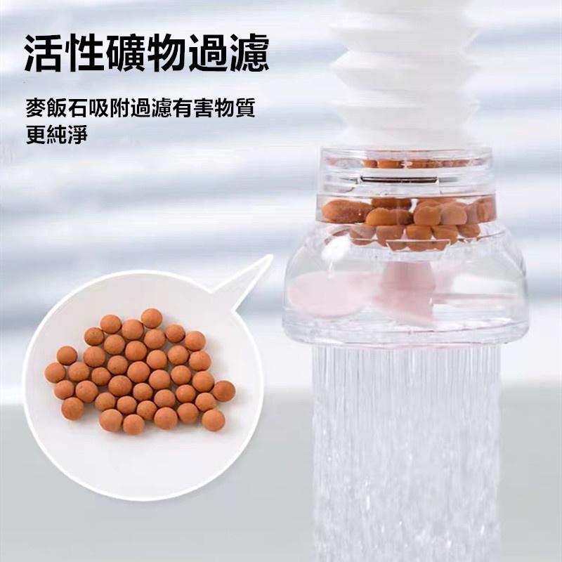 水龍頭過濾器🔥真便宜現貨🔥水龍頭淨水器 防噴水龍頭 萬向噴頭 節水花灑 廚房防濺水調節過濾器 廚房水龍頭 節水器-細節圖6