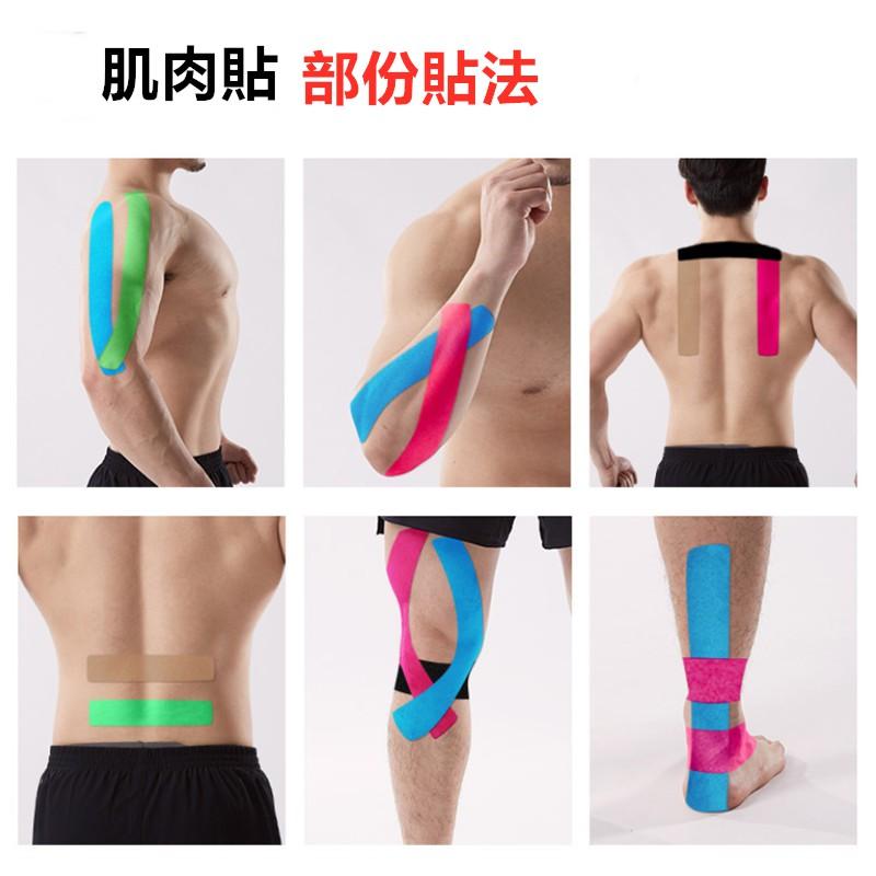 肌貼🔥真便宜現貨🔥運動肌能貼 彈性肌肉貼布 運動貼布 肌肉貼布 運動貼布 運動繃帶 運動防護 防水貼布 彈性繃帶-細節圖4