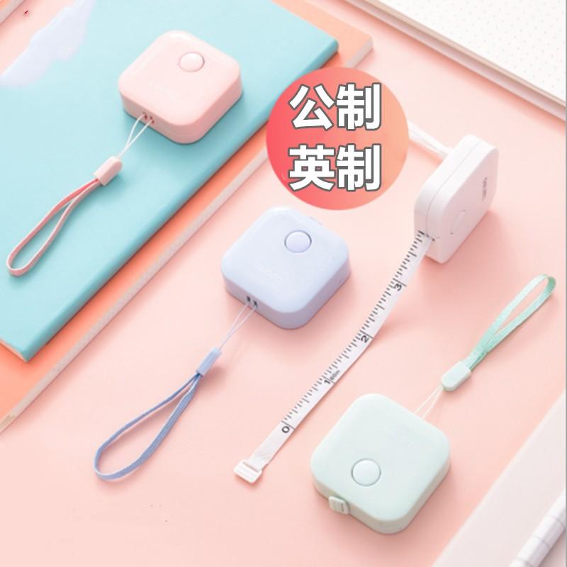 方形捲尺🔥真便宜現貨🔥量衣尺 皮捲尺  禮品捲尺 軟尺 自動伸縮捲尺 迷你皮尺 伸縮捲尺 伸縮皮尺 隨身尺-細節圖6