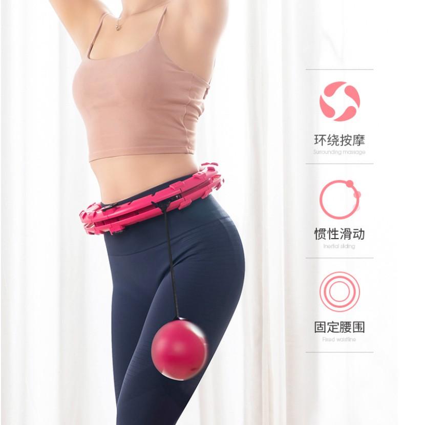 不會掉的呼啦圈🔥真便宜現貨🔥美腰呼啦圈 運動呼啦圈 呼拉圈 收腹呼啦圈 瘦腹呼啦圈 按摩呼啦圈-細節圖4