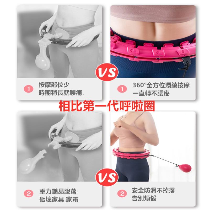 不會掉的呼啦圈🔥真便宜現貨🔥美腰呼啦圈 運動呼啦圈 呼拉圈 收腹呼啦圈 瘦腹呼啦圈 按摩呼啦圈-細節圖7
