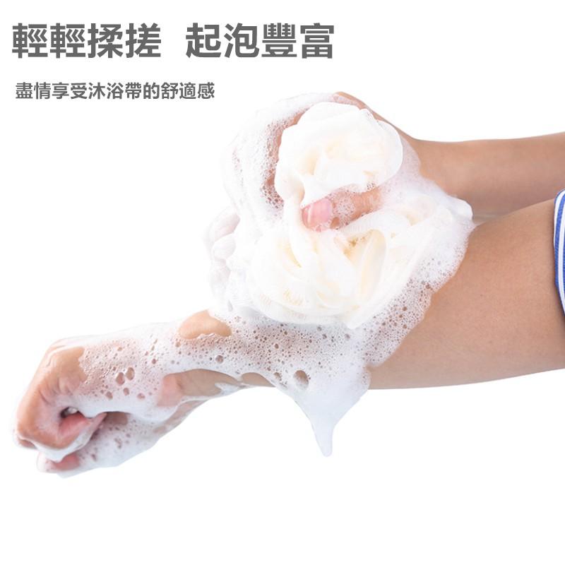 沐浴球🔥真便宜現貨🔥洗澡浴球 浴球 泡澡沐浴球 洗浴用品 雙色起泡豐富沐浴球 浴球 洗澡用品-細節圖6
