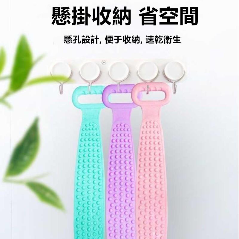 矽膠搓澡巾🔥真便宜+發票🔥沐浴洗澡巾 搓背神器 搓背巾 按摩洗澡巾 長條洗澡刷 浴球 搓澡巾 洗背巾-細節圖4