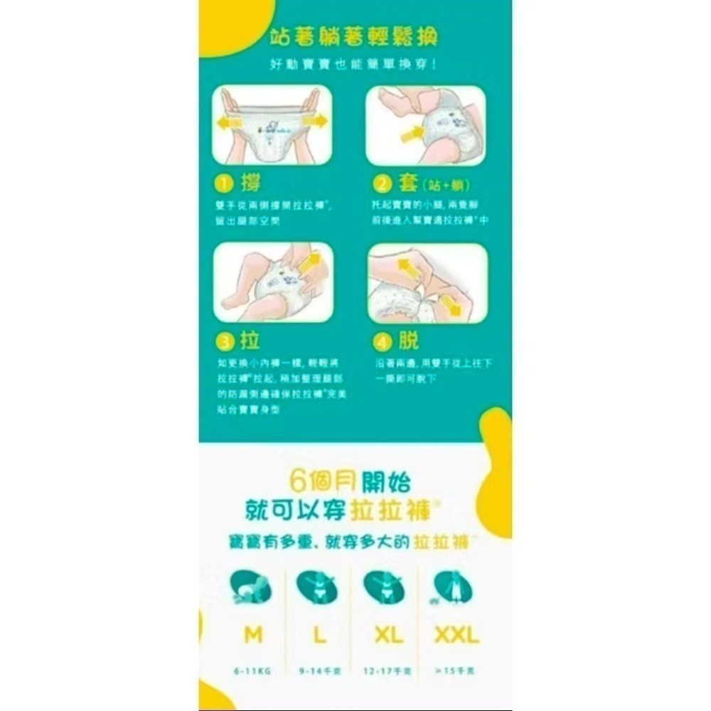 全新🥳四包1060元免運公司貨可集點桃園基隆出幫寶適拉拉褲L37XL32XXL21超薄乾爽輕巧褲拋棄式紙尿-細節圖5