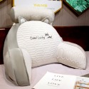 靠墊 冰絲乳膠靠背枕 床頭靠枕 護腰 涼感抱枕  腰靠枕 沙發靠背枕涼感靠枕 椅背靠枕-規格圖11