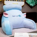 靠墊 冰絲乳膠靠背枕 床頭靠枕 護腰 涼感抱枕  腰靠枕 沙發靠背枕涼感靠枕 椅背靠枕-規格圖11