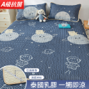 乳膠床包 乳膠涼蓆床包款 冰絲涼蓆  單人加大床包  雙人床包 冰絲床包-規格圖11