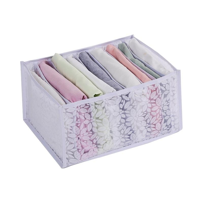 分格收納袋 衣物收納 加大內衣褲收納盒 衣櫃分格收納盒 多格收納袋 衣物褲襪收納袋-細節圖2