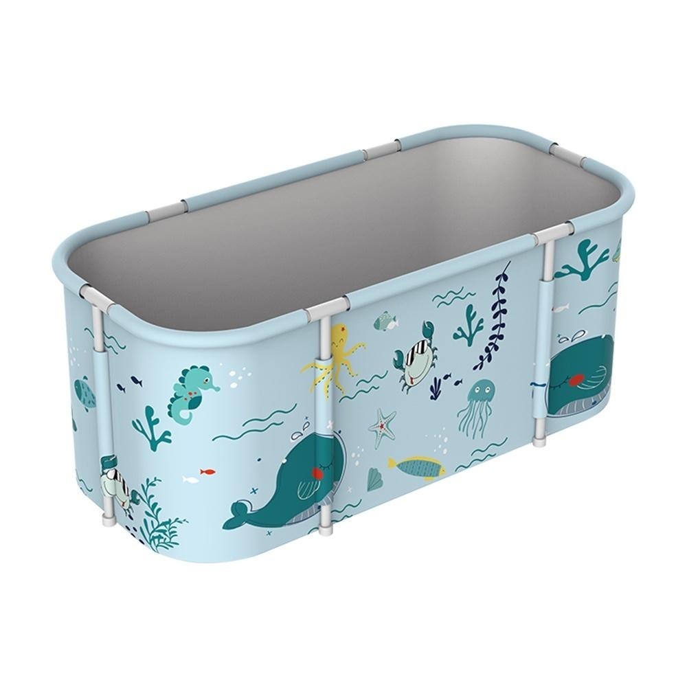 泡澡桶 摺疊泡澡桶  加長加厚折疊浴缸 折疊泡澡桶 游泳池 沐浴桶 儲水桶 浴盆-細節圖2