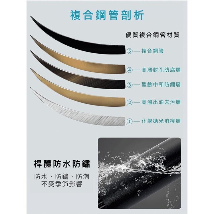 【頂天立地架】頂天立地四層掛衣架曬衣架 晾衣架 置物架 掛衣桿-細節圖7