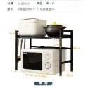 微波爐置物架 收納架 可伸縮微波爐架 烤箱收納架 廚房置物架-規格圖11