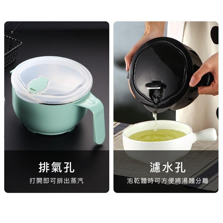 【泡麵碗送保溫袋】泡麵碗 大容量304不鏽鋼泡麵碗 沙拉碗 隔熱碗-細節圖5