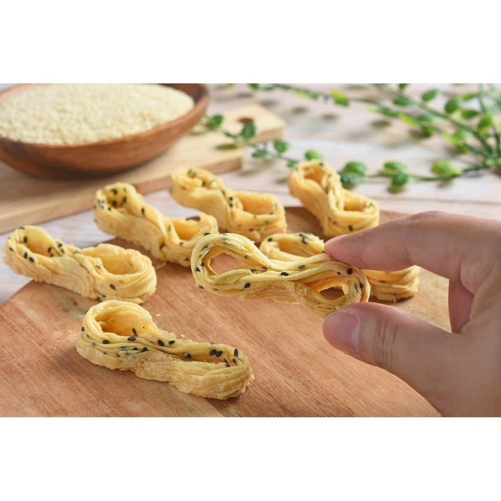 【六月初一】八結 蛋捲 8結蛋捲（40顆/320g)-細節圖5