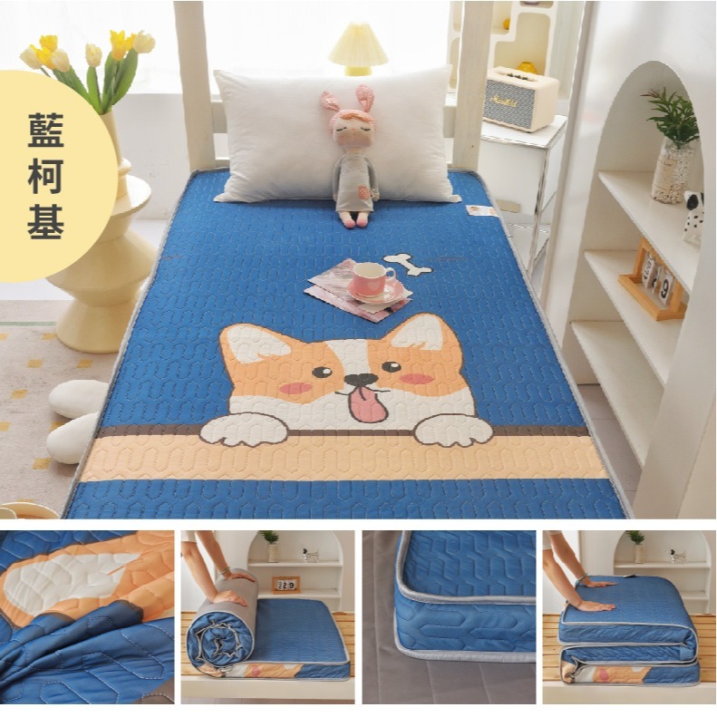 床墊 冰絲乳膠床墊 單人床墊 雙人床墊 雙人加大床墊 宿舍床墊 摺疊床墊-細節圖8