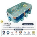 泳池 免充氣游泳池  折疊泳池 兒童泳池 贈豪華戲水 免安裝戲水池 摺疊泡澡桶-規格圖11