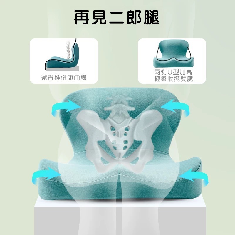 護腰坐墊 記憶棉 坐墊 靠墊 辦公椅靠墊 減壓坐墊 椅背靠墊 靠枕 腰靠 座墊 靠腰墊-細節圖8