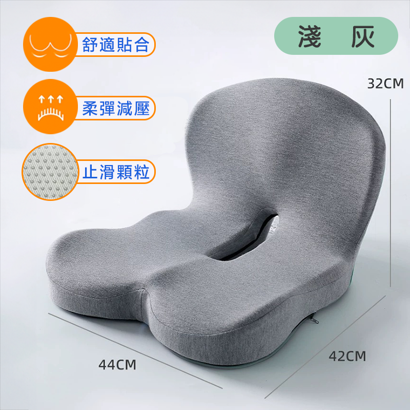 護腰坐墊 記憶棉 坐墊 靠墊 辦公椅靠墊 減壓坐墊 椅背靠墊 靠枕 腰靠 座墊 靠腰墊-規格圖11