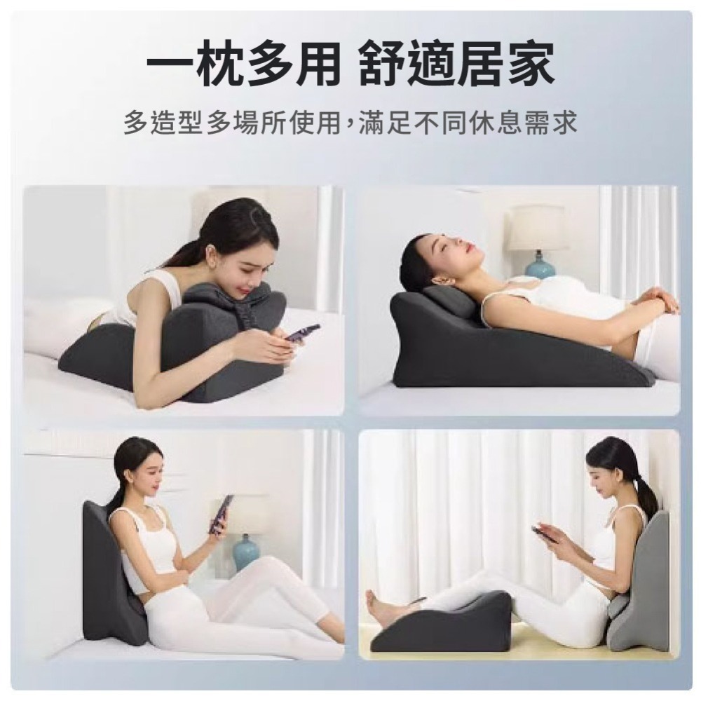 趴睡枕 午睡枕 冰絲涼感 床上趴睡枕 減壓靠墊 靠枕 腰靠 床頭靠枕 靠墊 腿靠-細節圖3