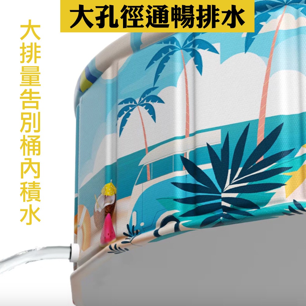 免充氣游泳池 折疊泳池 贈豪華戲水組 遊戲池 泳池  戲水池 摺疊泳池 免充氣泳池-細節圖6