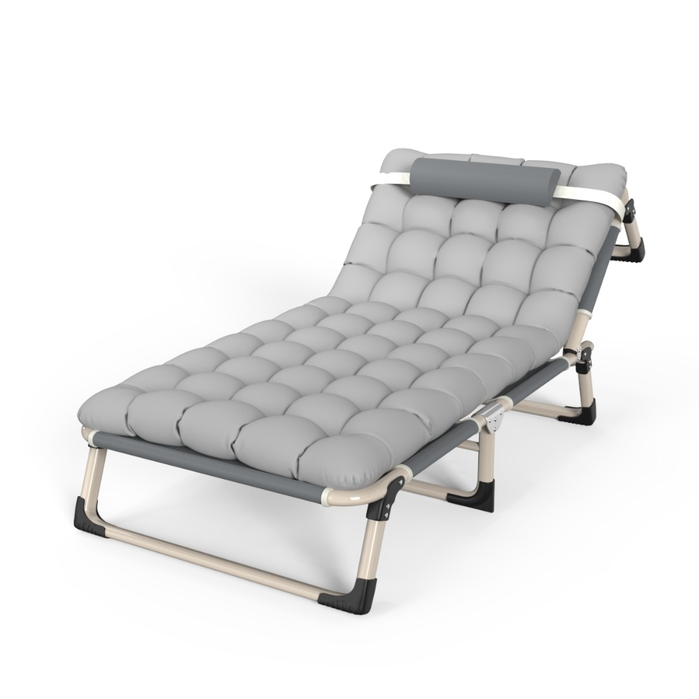 折疊床 折疊躺椅 床面加寬 摺疊床 午睡床 躺椅折疊床 躺椅 行軍床 午休床  休閒床 看護床 折疊椅-規格圖11