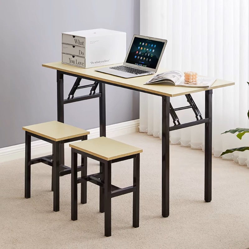 免安裝折疊桌 桌子 收納桌 摺疊桌 書桌 折疊桌 辦公桌 餐桌 折疊餐桌 桌子折疊  會議桌 長桌 戶外桌-細節圖9