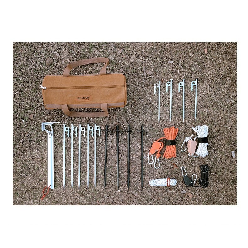 MOJI文印優品[台灣現貨~免等]工具袋 工具收納袋 露營收納袋 裝備收納袋 帆布收納袋-細節圖6