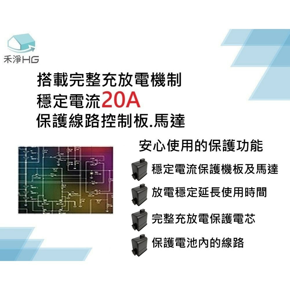 【禾淨家用HG】LG A9全系列 DC9130 3000mAh 副廠吸塵器配件 鋰電池-細節圖3