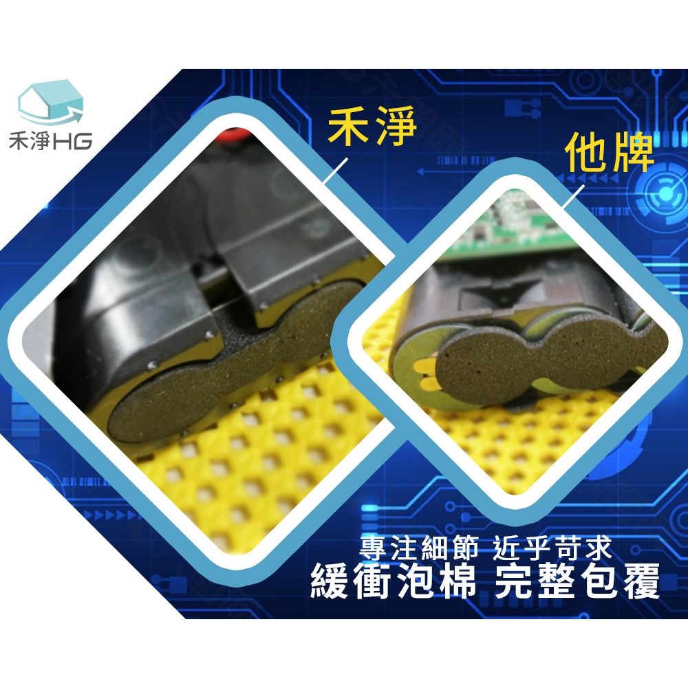 【禾淨家用HG】 Dyson戴森 適用Digital Slim SV18.SV52 CL1830 3000mAh 副廠吸-細節圖7