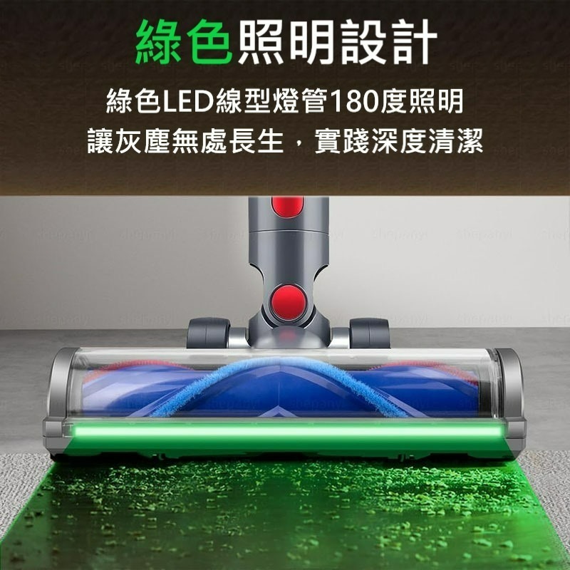 【禾淨家用HG】Dyson戴森 適用V7.V8.V10.V11.V15系列 副廠吸塵器配件 全光域滾筒電動吸頭(1入/組-細節圖4