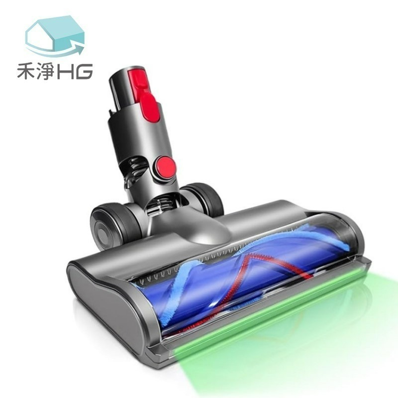 【禾淨家用HG】Dyson戴森 適用Digital Slim SV18.SV52 副廠防纏繞綠光全光域電動吸頭(1入組)-細節圖5