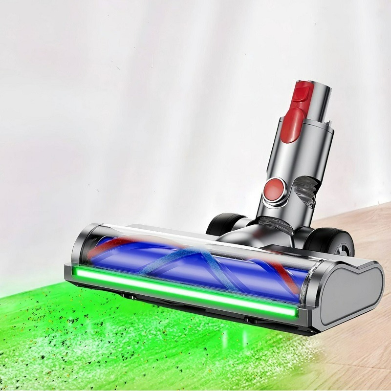 【禾淨家用HG】Dyson戴森 適用Digital Slim SV18.SV52 副廠防纏繞綠光全光域電動吸頭(1入組)-細節圖7