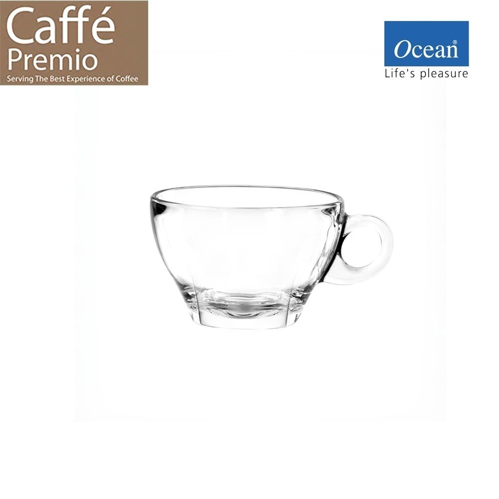 Ocean 可啡系列拿鐵杯組 260ml｜寬口拉花專用｜加厚保溫設計｜專屬防滑底盤｜杯盤可分開加購｜單入現貨｜星羽默小舖-細節圖2