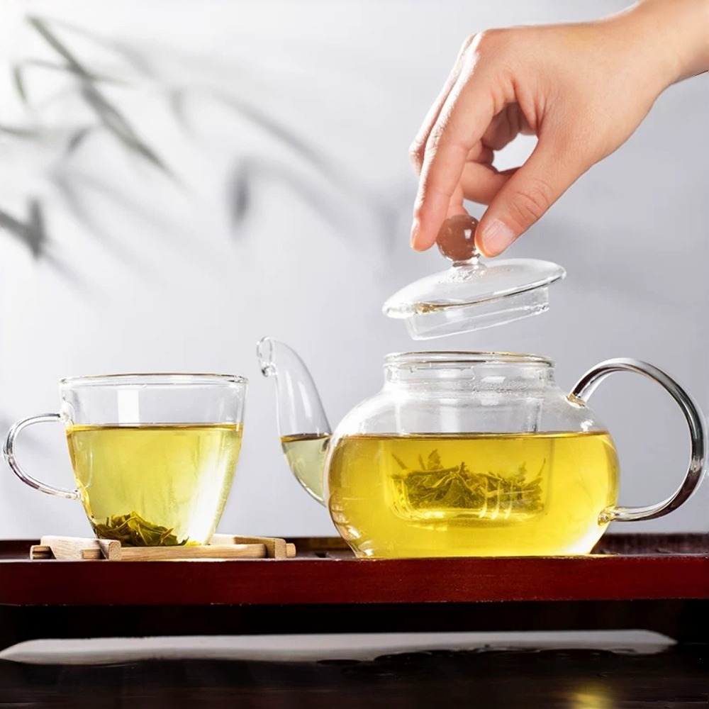 奇高 Chikao 標準花茶壺 600ml｜可直火微波｜抗酸鹼防爆裂｜單入精美盒裝｜星羽默小舖-細節圖5