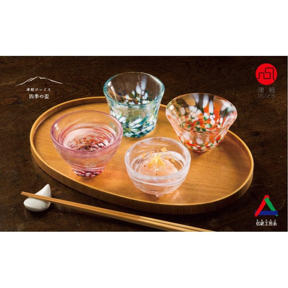 星羽默小舖｜日本 津輕 手作 四季清酒杯組 (附原廠木盒/1入) 優惠中!-細節圖5