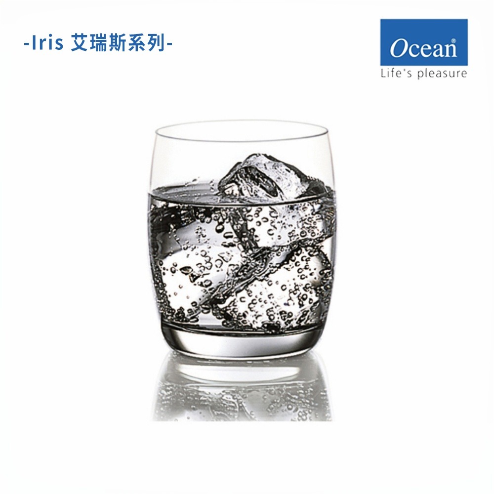 Ocean Iris 艾瑞斯系列 水割杯/洛克杯 320ml｜無鉛水晶玻璃｜經典鬱金香杯形｜單入零售｜星羽默小舖-細節圖2