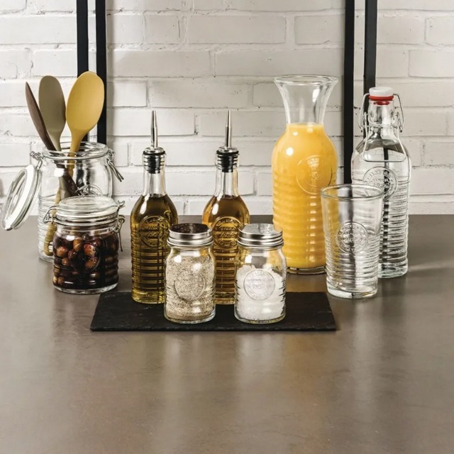 星羽默小舖｜義大利 Bormioli Rocco OFFICINA 1825 復古 油醋瓶 268cc (1入)-細節圖5