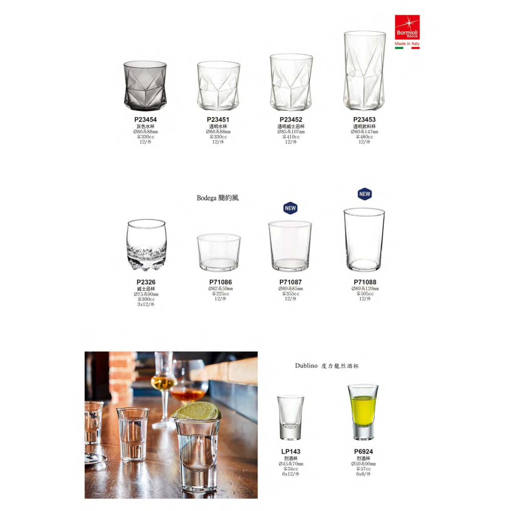 星羽默小舖｜義大利 Bormioli Rocco Dublino 度力龍 烈酒杯 57cc (1入) 優惠中!-細節圖4