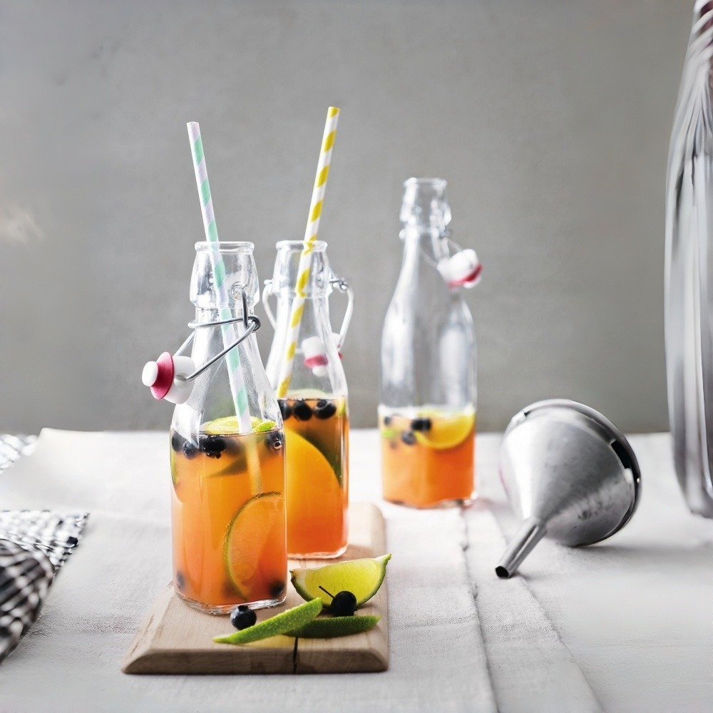 義大利 Bormioli Rocco Swing 方形醃漬瓶 250ml｜防漏隨身瓶｜無鉛水晶玻璃｜單入現貨｜星羽默小舖-細節圖3