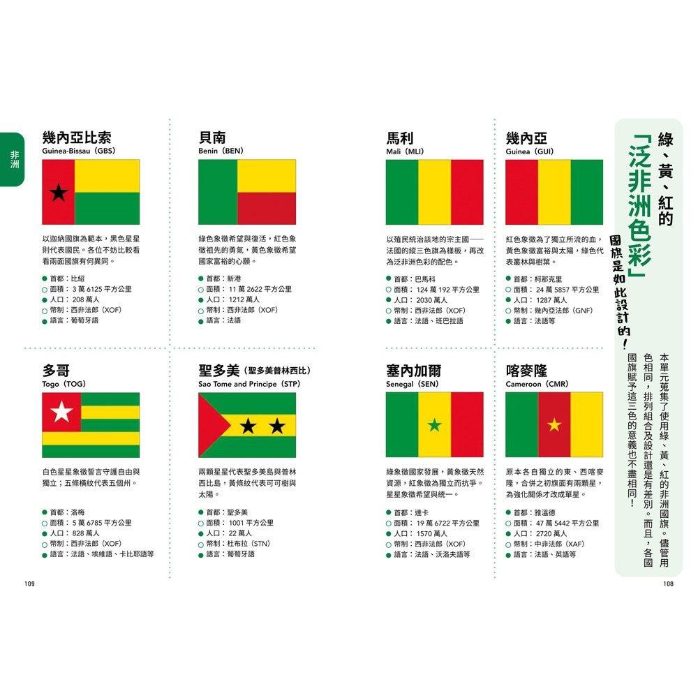 *華紀生活館*和平國際 國旗圖鑑：「為什麼會出現這種圖案呢？」著名研究專家監修，解說超完整的世界各國國旗圖鑑-細節圖7