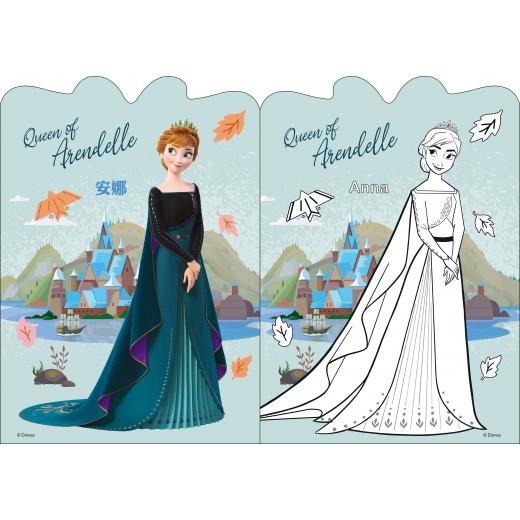 *華紀生活館*京甫 冰雪奇緣 小畫家造型貼畫(10週年)DS010E-細節圖4