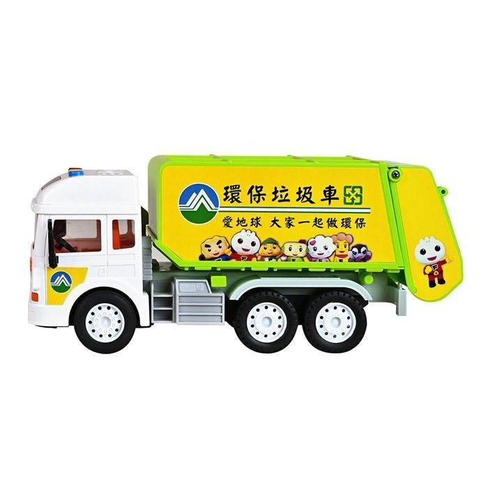 *華紀生活館*風車 FOOD超人城市聲光慣性垃圾車-細節圖3