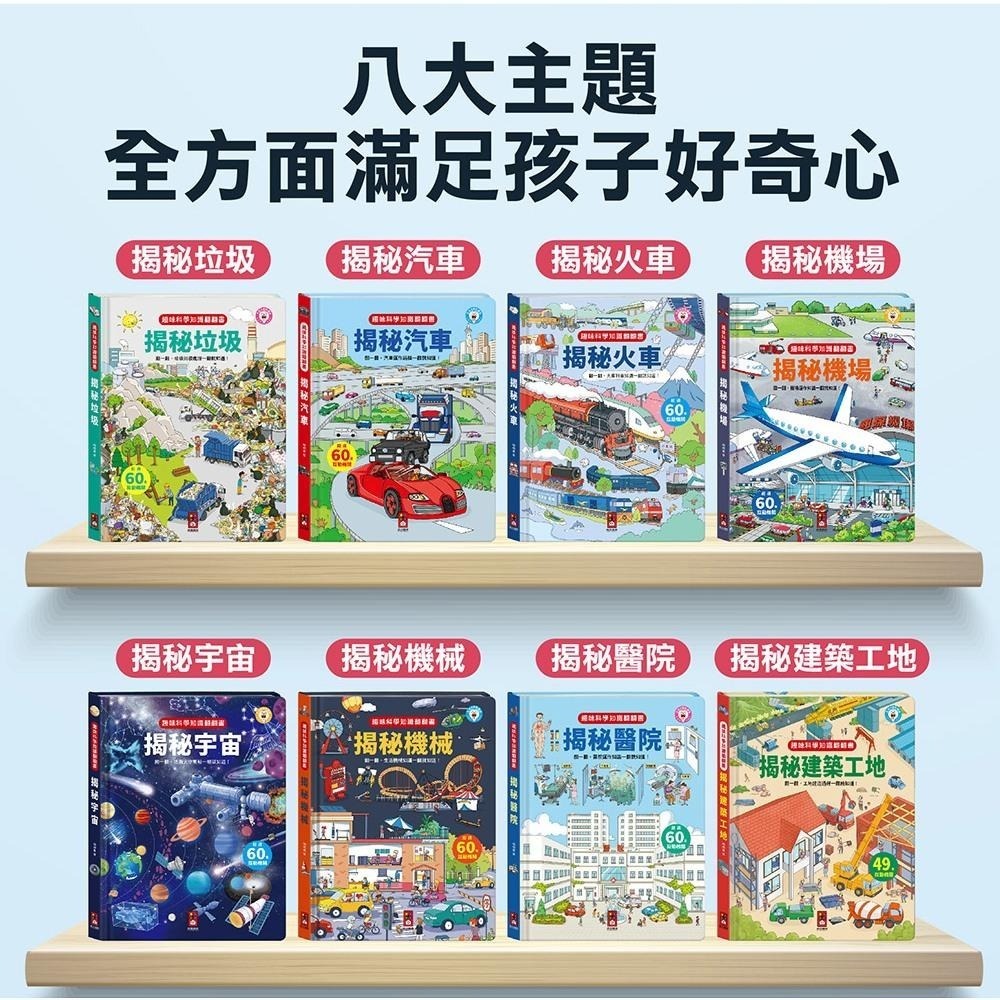 *華紀生活館*風車 趣味科學知識翻翻書-細節圖2