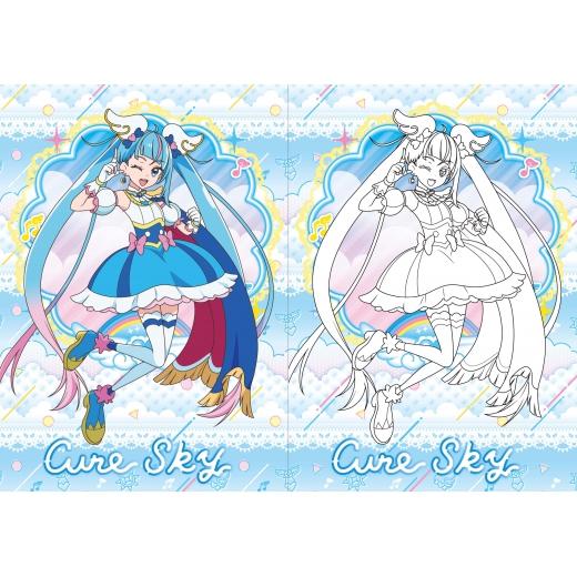 *華紀生活館* 京甫 開闊天空光之美少女 夢幻貼貼畫 {PQD23A}-細節圖3