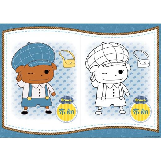 【華記生活館】京甫 屁屁偵探 好有趣貼畫 PP023B-細節圖2