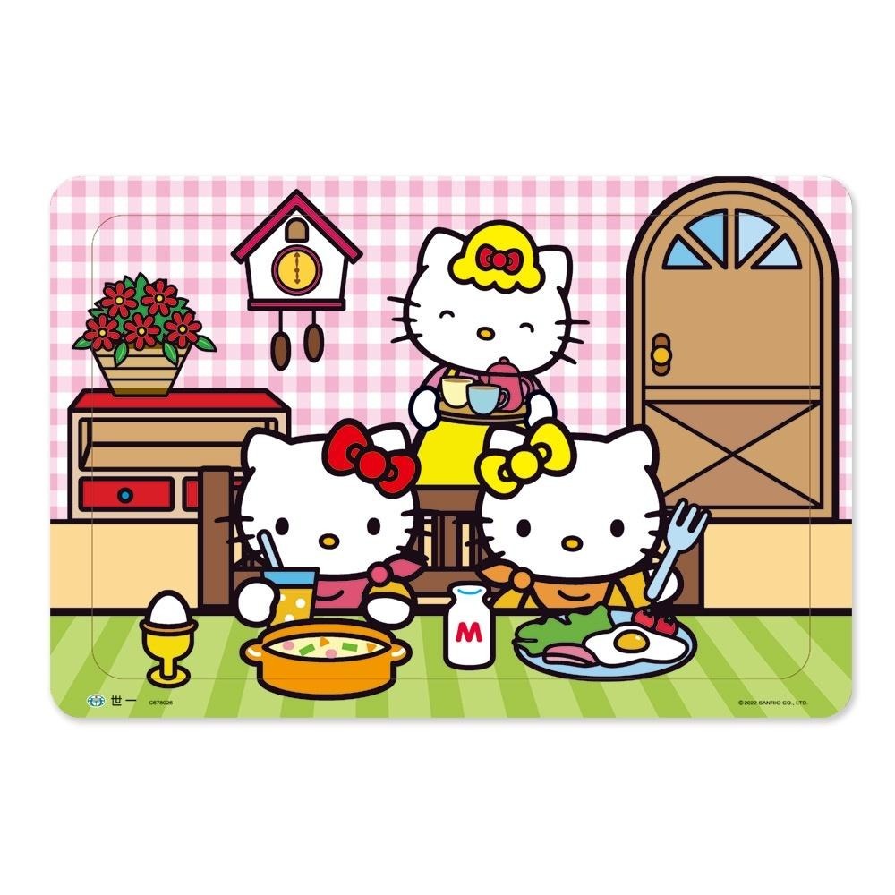 【華紀生活館】世一 HELLO KITTY 80片拼圖系列：-細節圖5