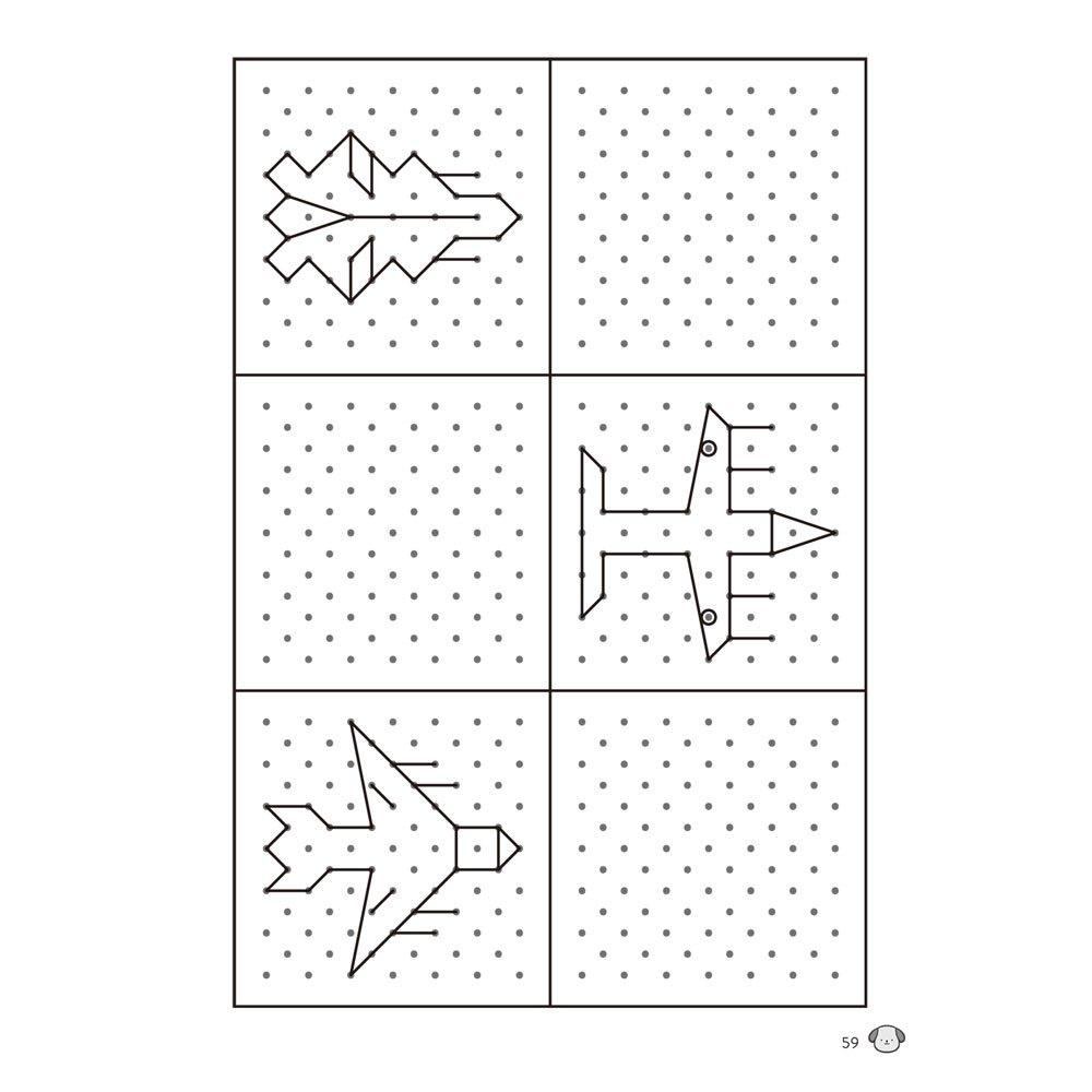 【華紀生活館】幼福 1日10分，5Ｘ6錯位點連點：熟練用筆的第一步！眼腦手協調，全面讀畫小練習-細節圖4